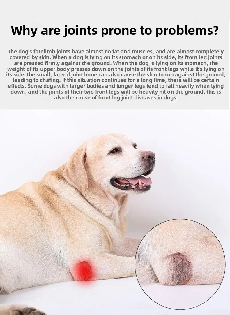 Dog Leg Wraps and Connected Paw Covers, Six Styles