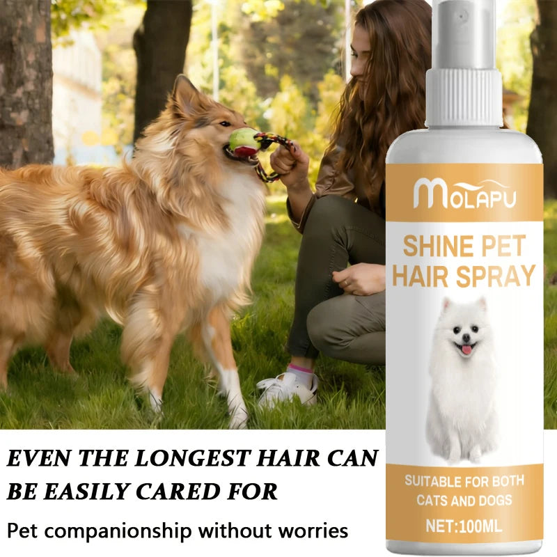 MOLAPU Pet Coat Smoothing Spray, 100 ml