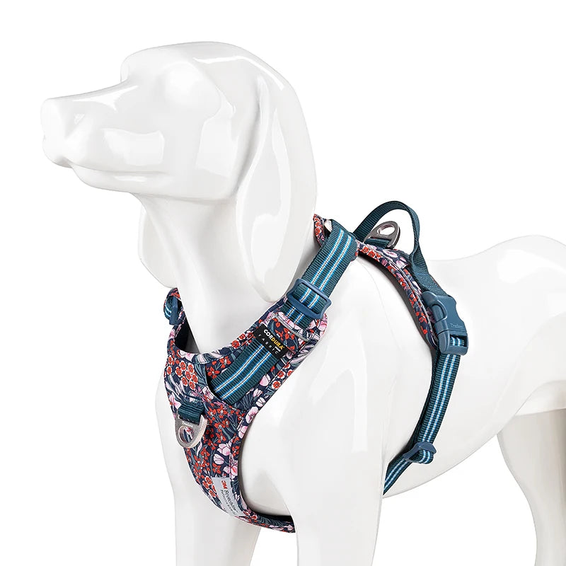 TRUELOVE Floral Padded Dog Harness, TLH5656