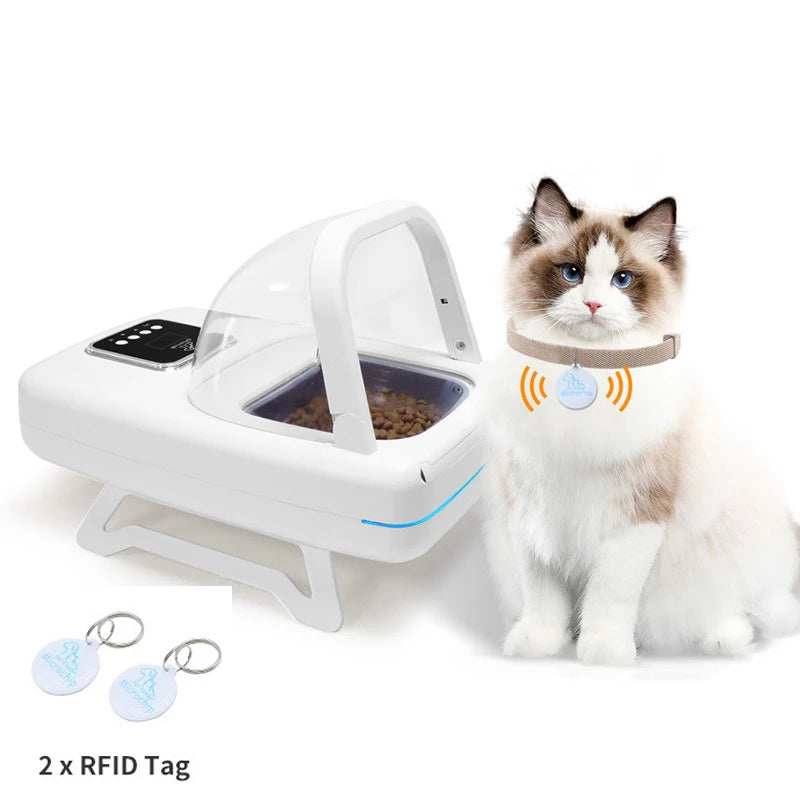1.5L RFID Pet Feeder with Access-Control Lid