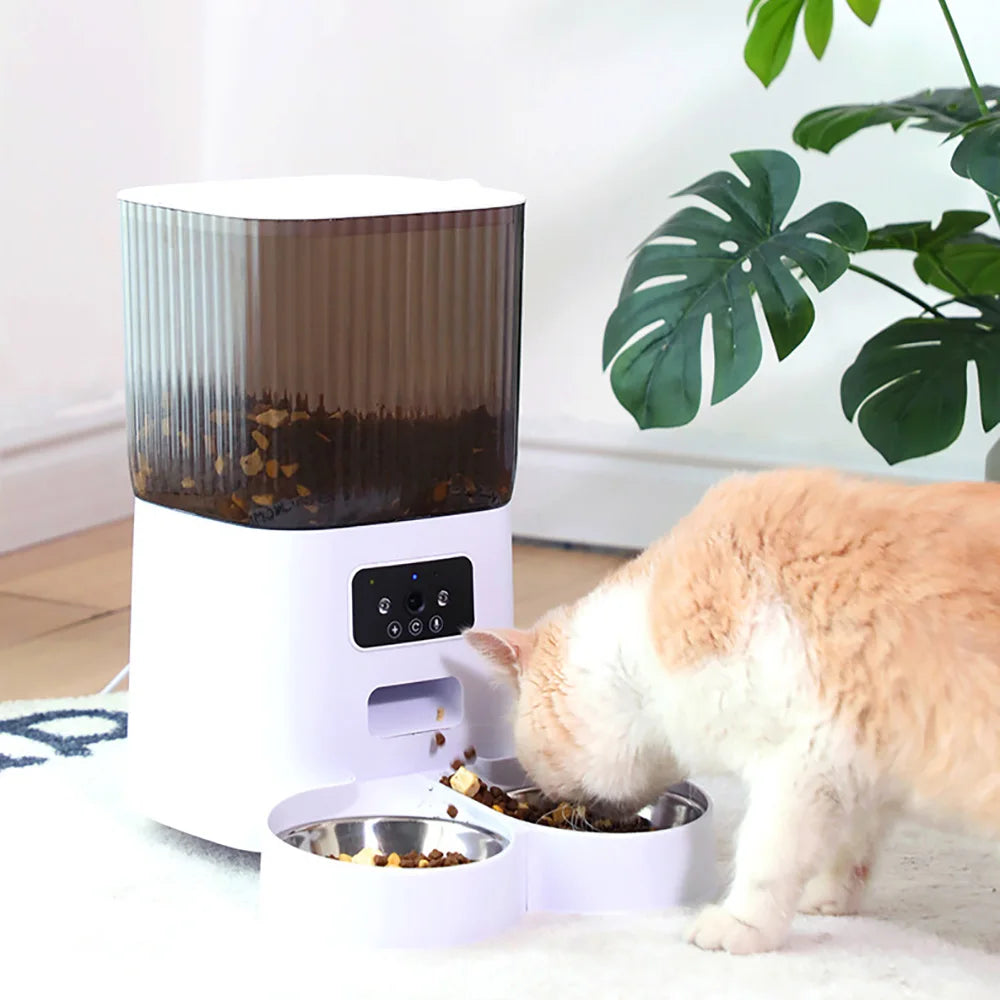 repetsun 5L Automatic Pet Feeder, Wi-Fi or Camera