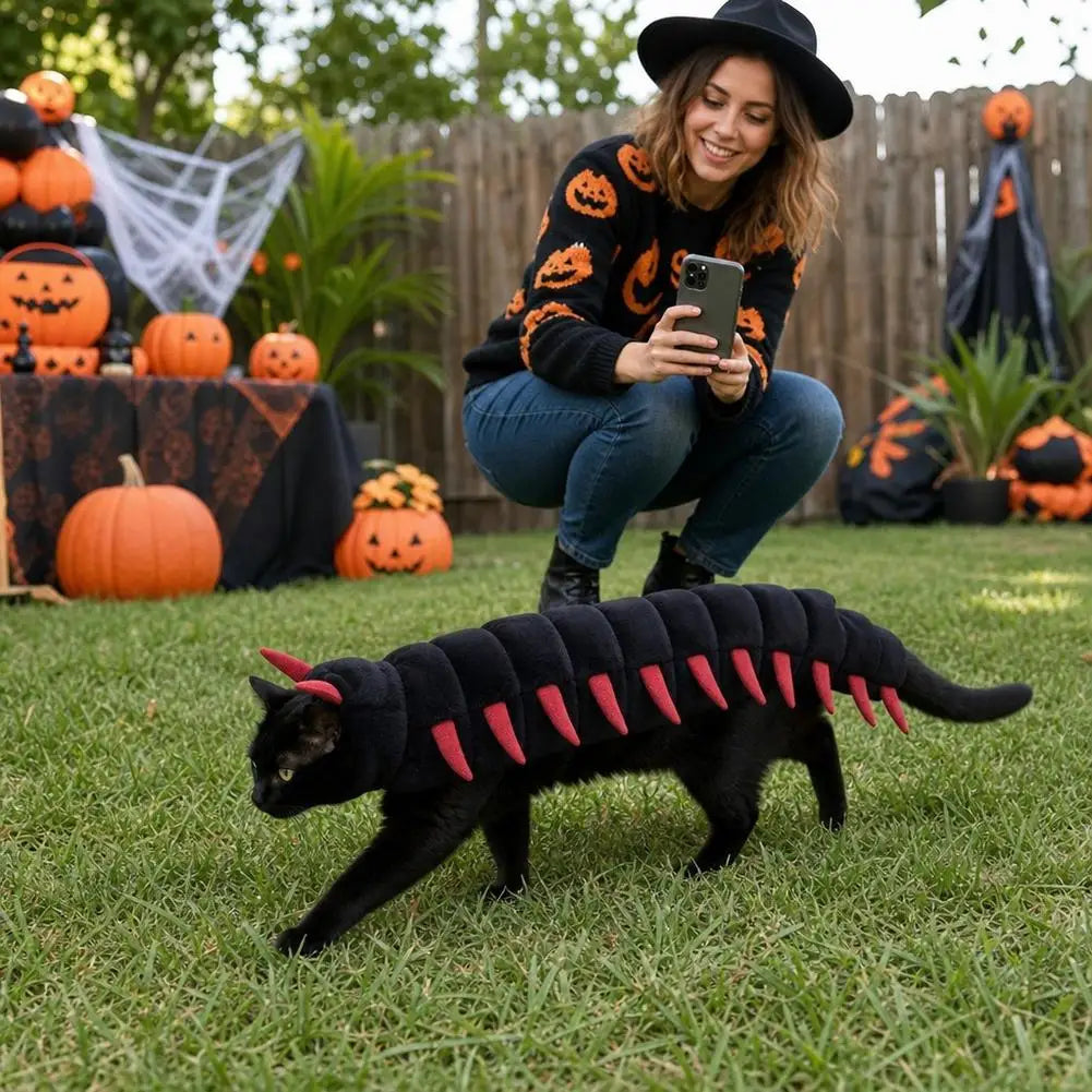 Long Padded Centipede Pet Costume