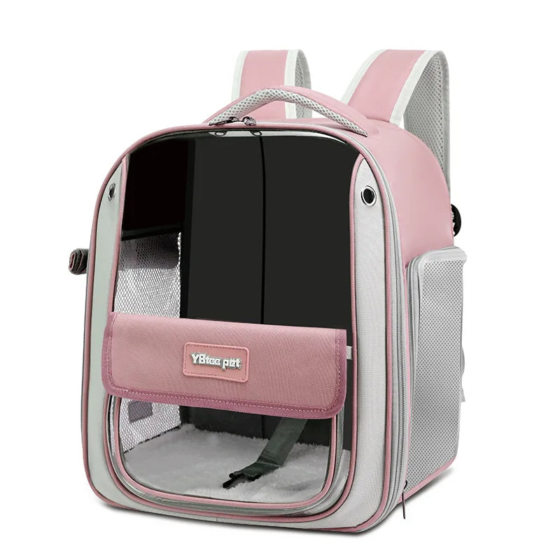 Foldable Oxford Pet Carrier Backpack