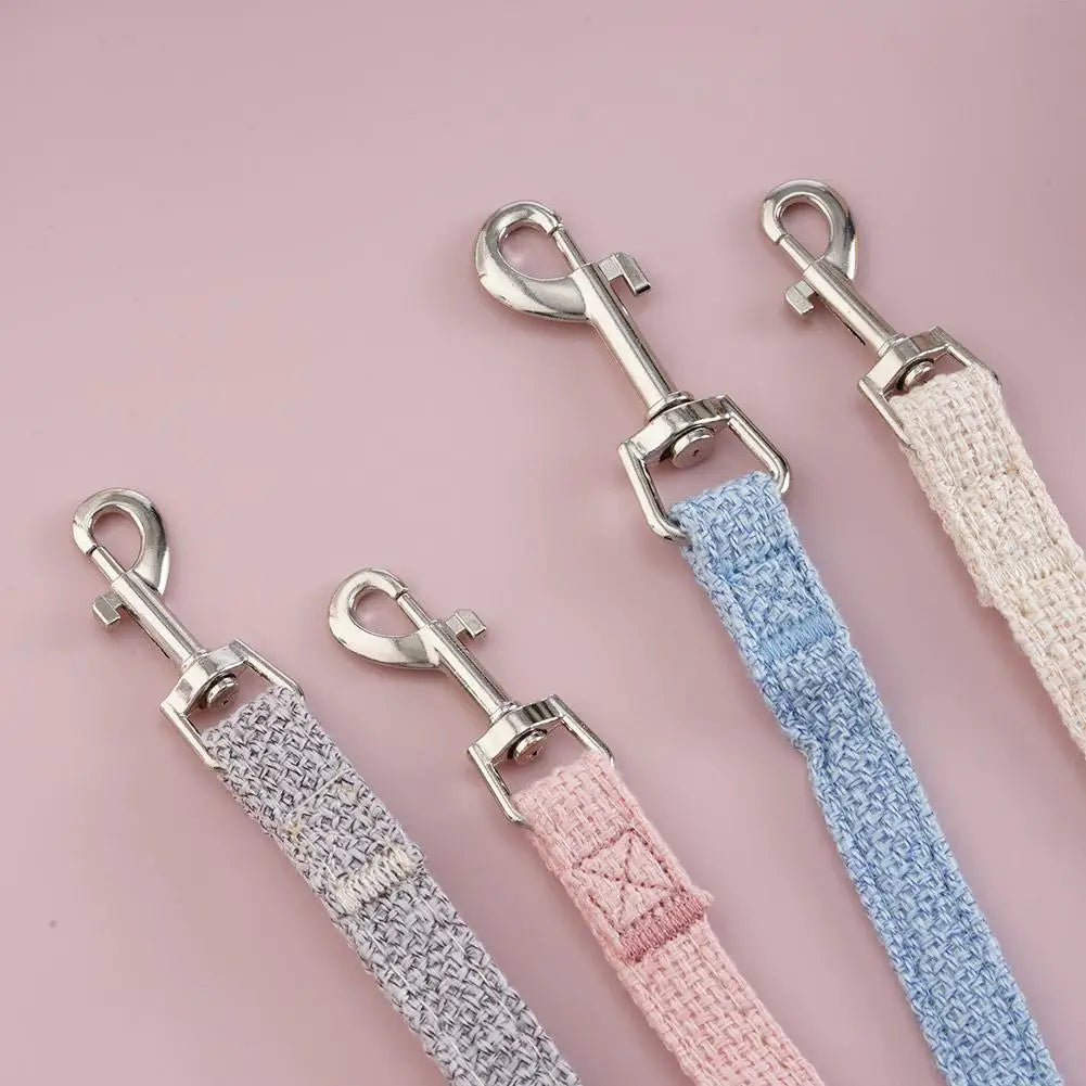 Bear-Detail Pet Vest Harness & 120 cm Leash Set