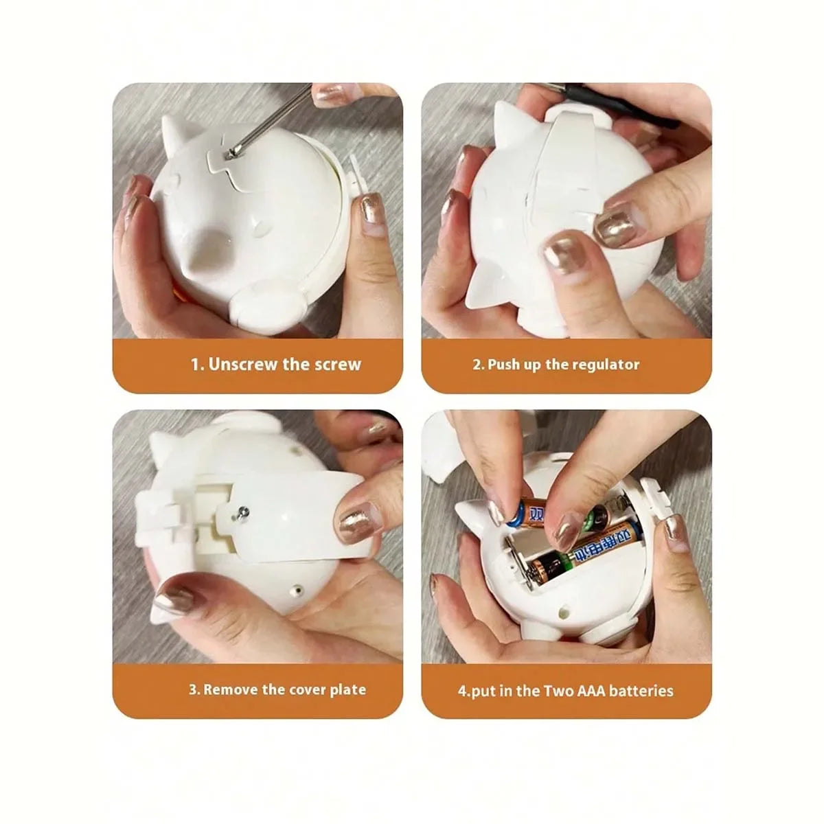 Automatic Up-and-Down Cat Toy with Table Clamp