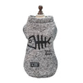 Fish-Graphic Cat Pullover