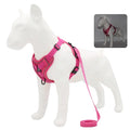 Solid-Color Mesh Pet Harness & 150 cm Leash Set