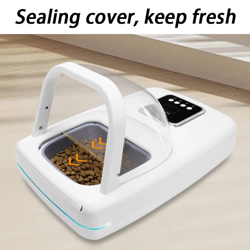 1.5L RFID Pet Feeder with Access-Control Lid