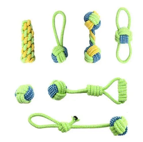 Knotted Rope Dog Toys, Individual & Multipack Options