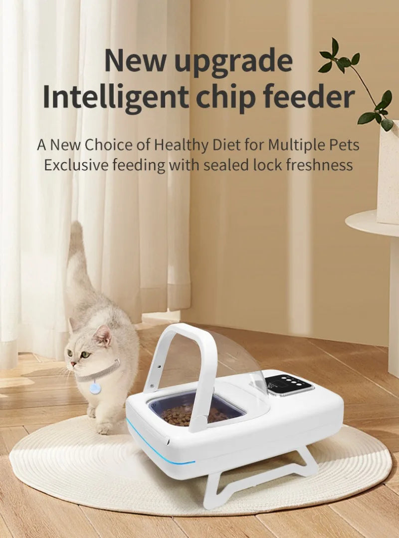 1.5L RFID Pet Feeder with Access-Control Lid