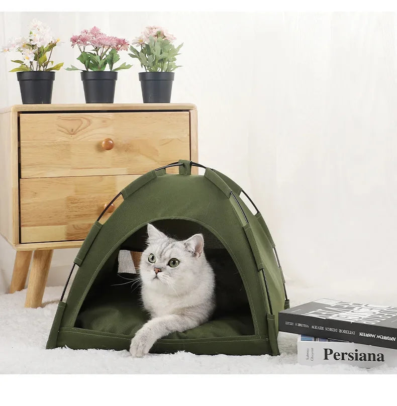 Dome Tent Bed for Cats & Small Dogs