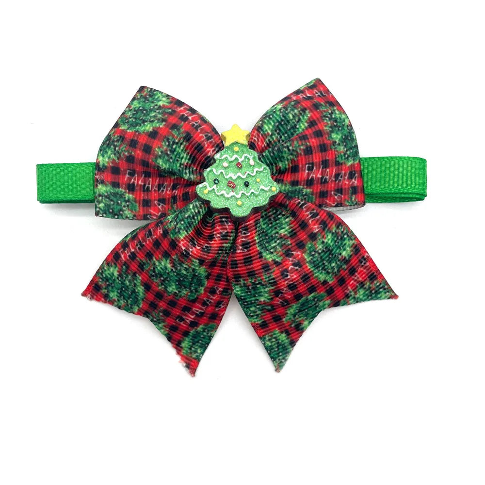Christmas Pet Bow Tie Assortment, 50 or 100 Pieces