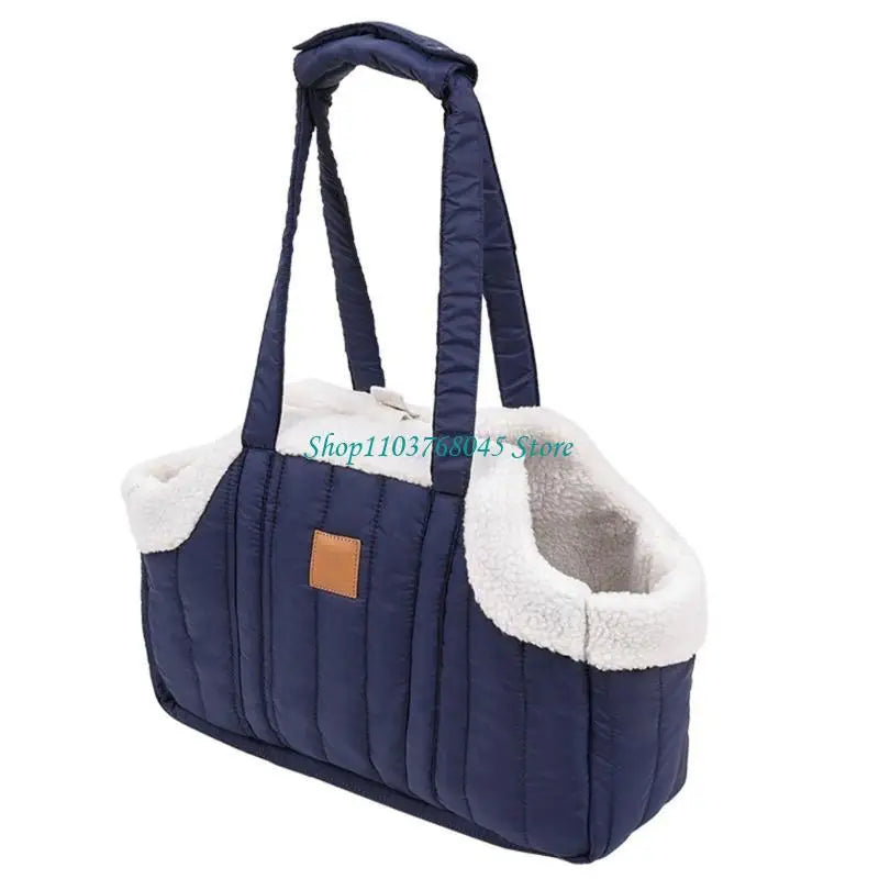 Soft Plush Pet Carrier Shoulder Bag
