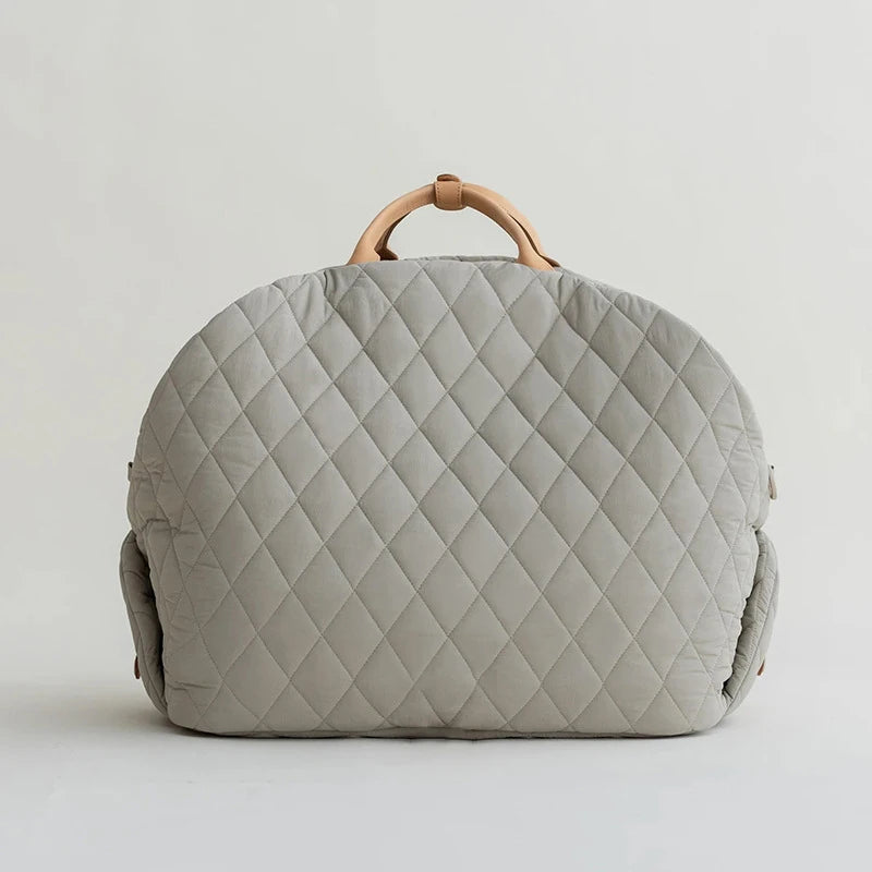 2-in-1 Pet Carrier Handbag & Travel Bed