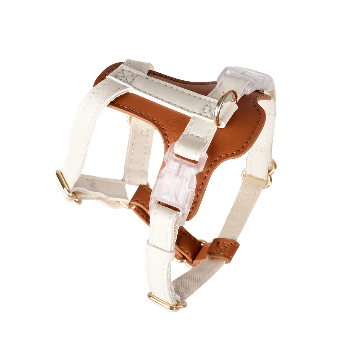 Adjustable Faux-Leather Pet Harness or Matching Leash