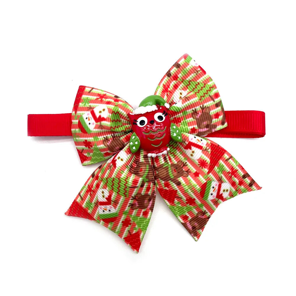 Christmas Pet Bow Tie Assortment, 50 or 100 Pieces