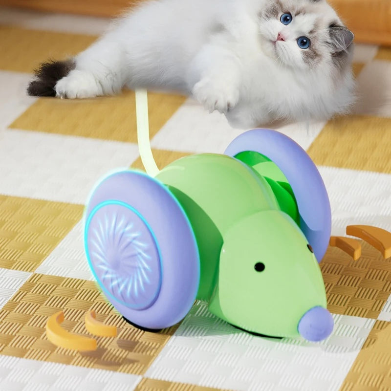 Electric Rolling Mouse Cat Toy