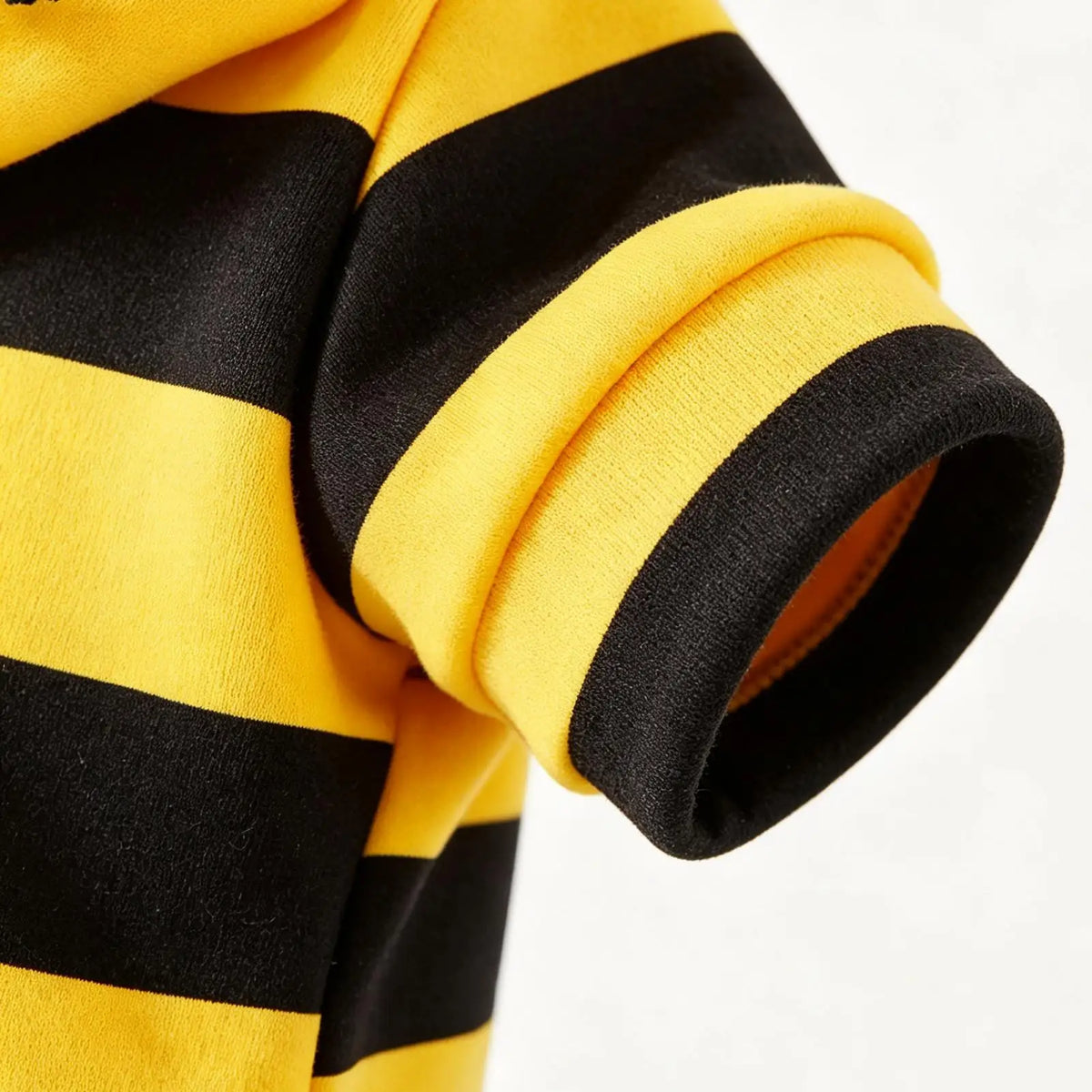 Striped Bee Costume Hoodie for Cats & Small Dogs