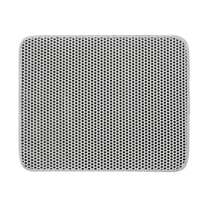 Double-Layer Honeycomb Cat Litter Mat