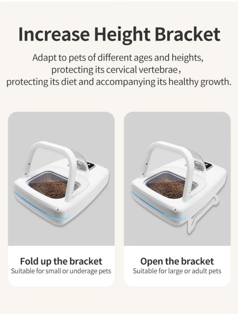 1.5L RFID Pet Feeder with Access-Control Lid