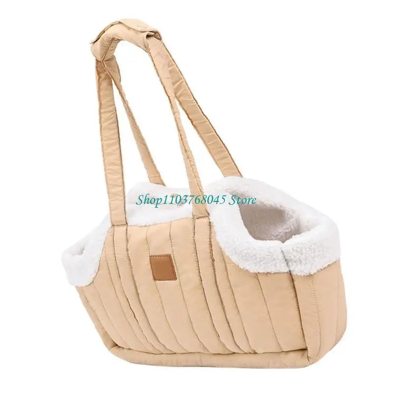 Soft Plush Pet Carrier Shoulder Bag