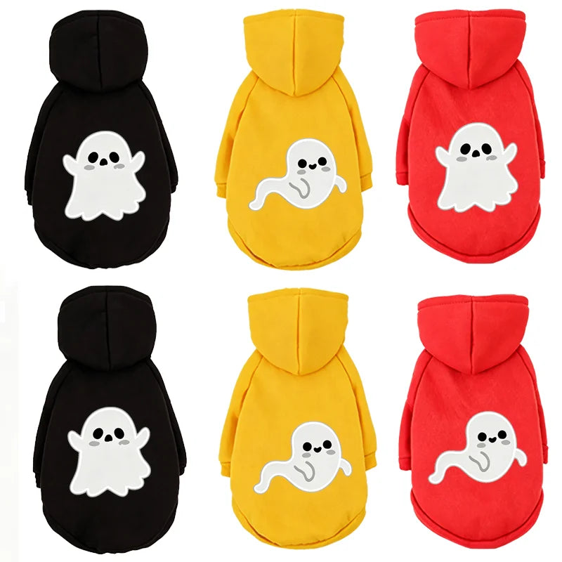 Halloween Pumpkin Pet Hoodie