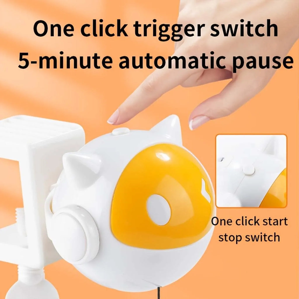 Automatic Up-and-Down Cat Toy with Table Clamp