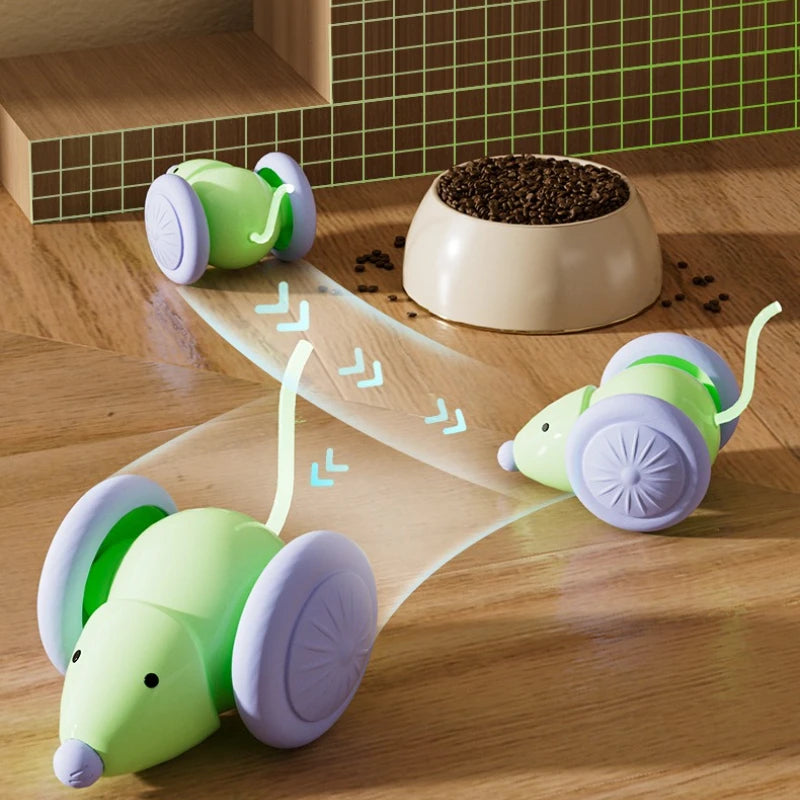 Electric Rolling Mouse Cat Toy