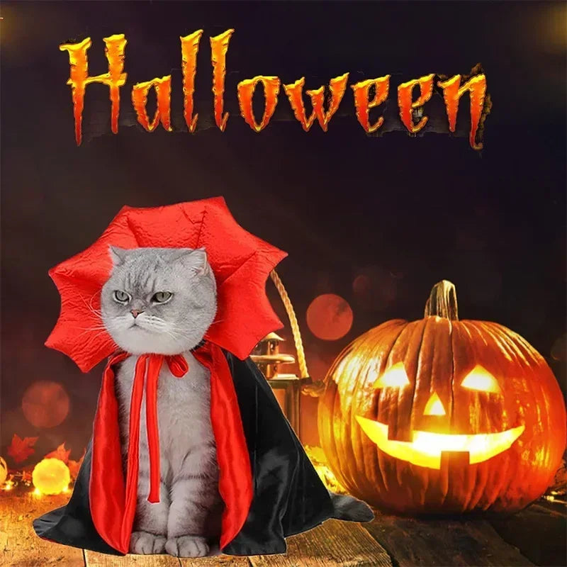 Vampire Cape Costume for Cats & Dogs