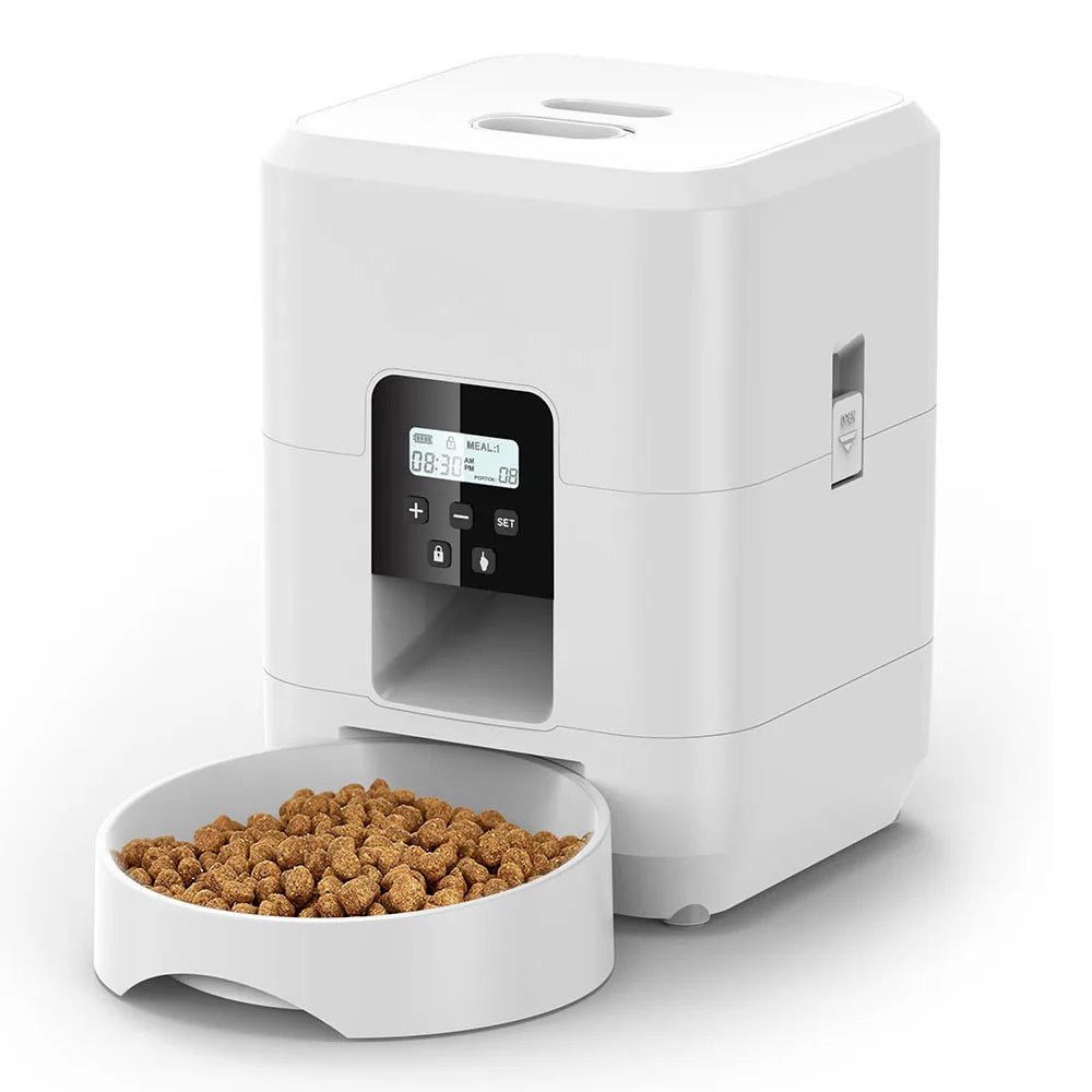 ZYfeeder 2L Automatic Pet Feeder, Button or Wi-Fi
