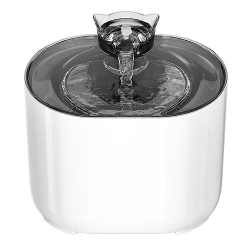 2L Pet Water Fountain with Removable Reservoir