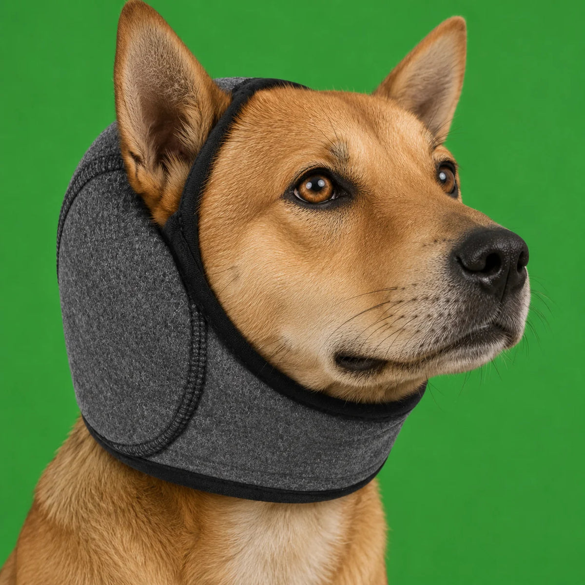 Fabric Dog Ear Wrap in Gray or Fuchsia
