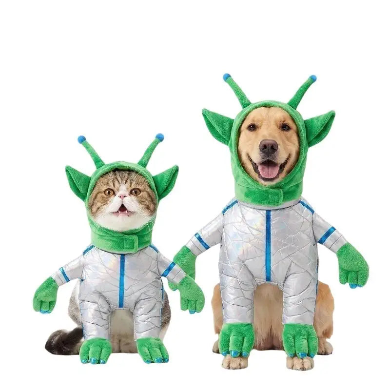 Alien Spacesuit Costume for Cats & Dogs