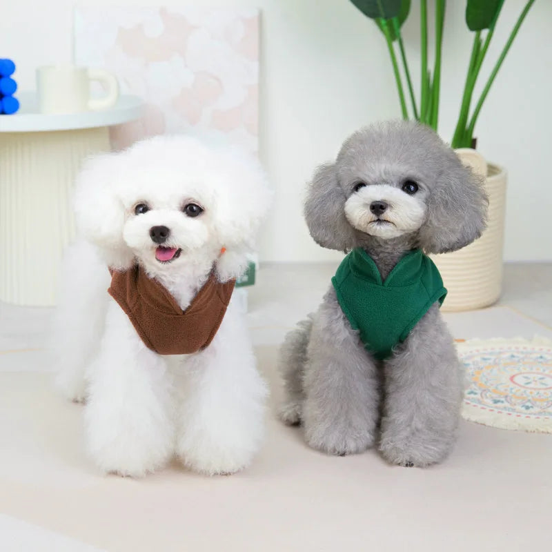 Graphic Polar Fleece Pet Vest