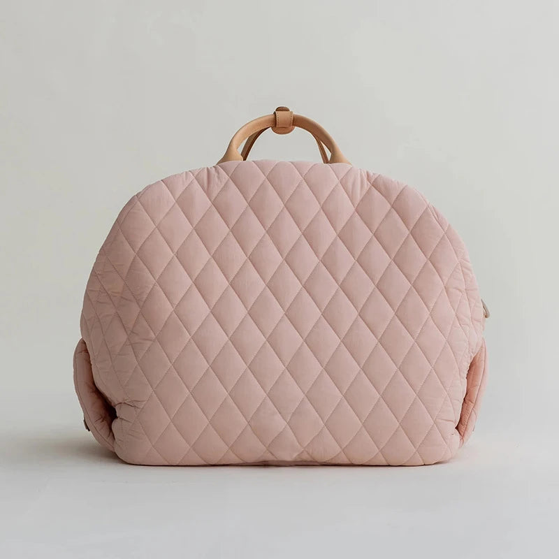 2-in-1 Pet Carrier Handbag & Travel Bed