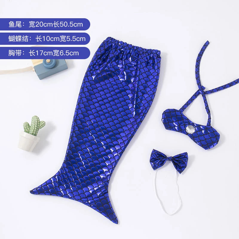 Shimmering Mermaid Tail Cat Costume