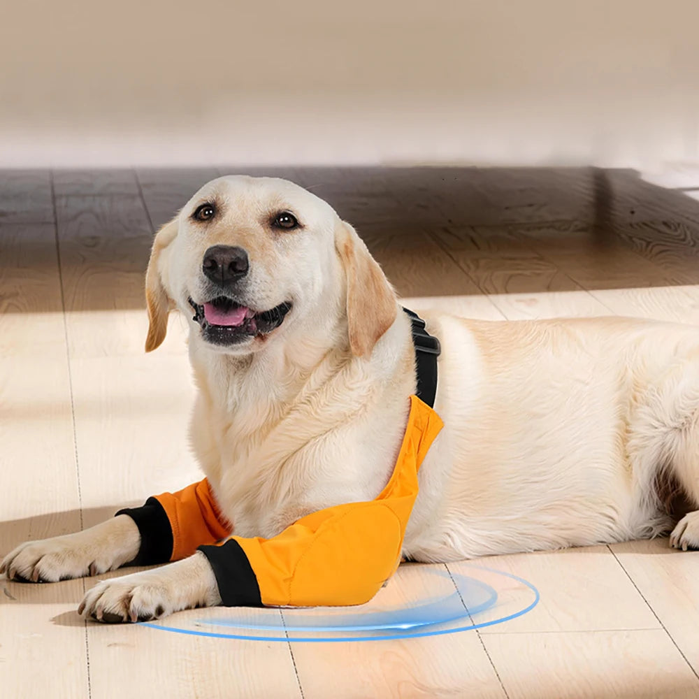 Dog Elbow Cover with Connected Front-Leg Sleeves