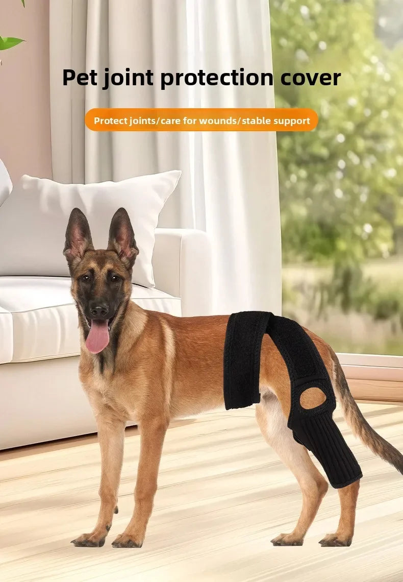 Dog Leg Wraps and Connected Paw Covers, Six Styles