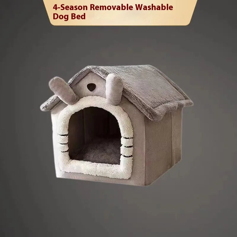Teddy Cottage Pet House for Cats & Small Dogs
