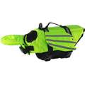 Adjustable Dog Swim Vest with Chin Panel & Grab Handle