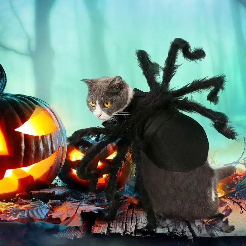 Fuzzy Spider Costume for Cats & Dogs