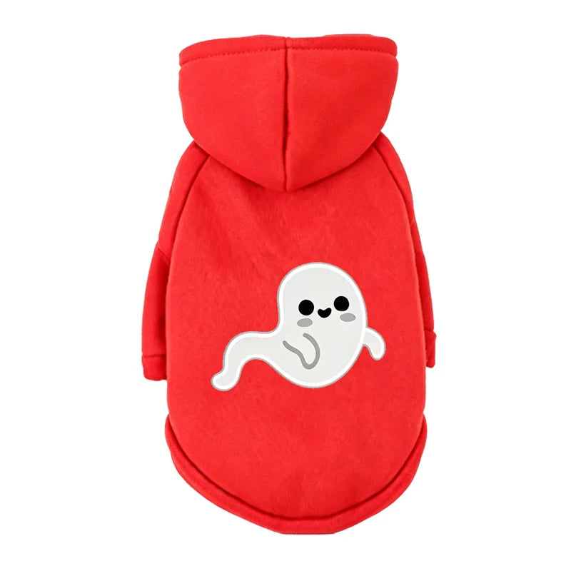 Halloween Pumpkin Pet Hoodie