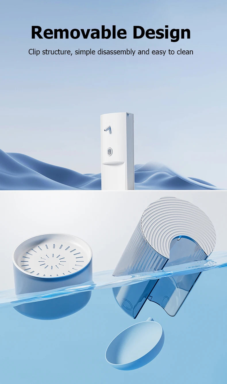 3L Rechargeable Pet Water Dispenser with Tilting Bowl