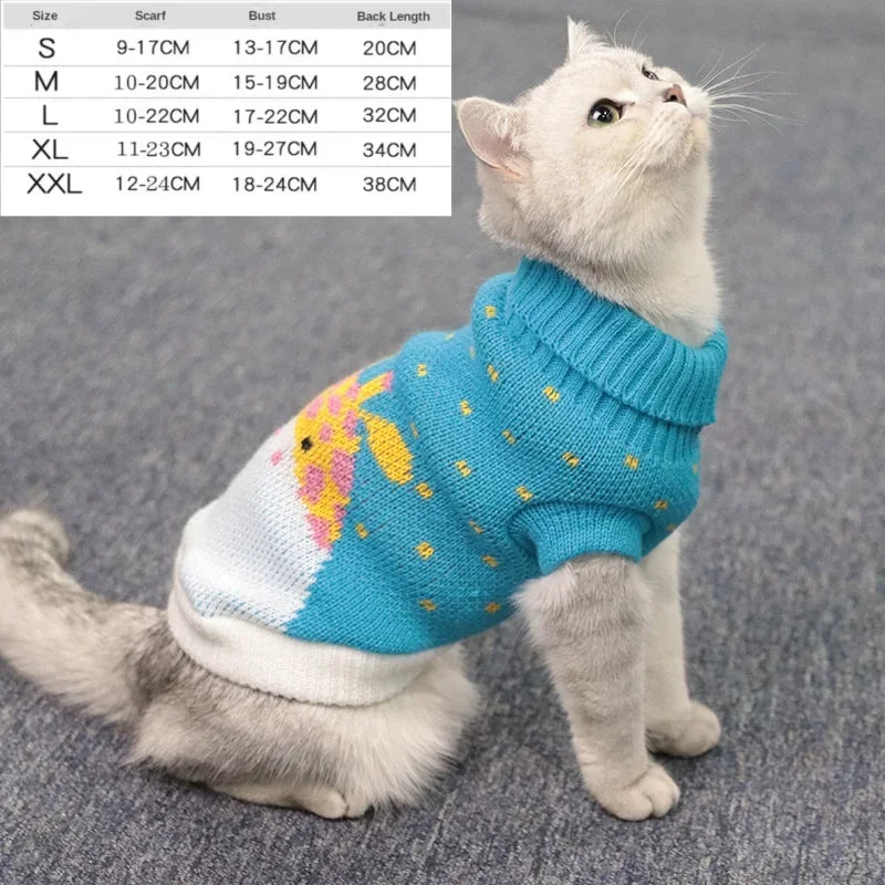 Mix & Match Knit Cat Sweater