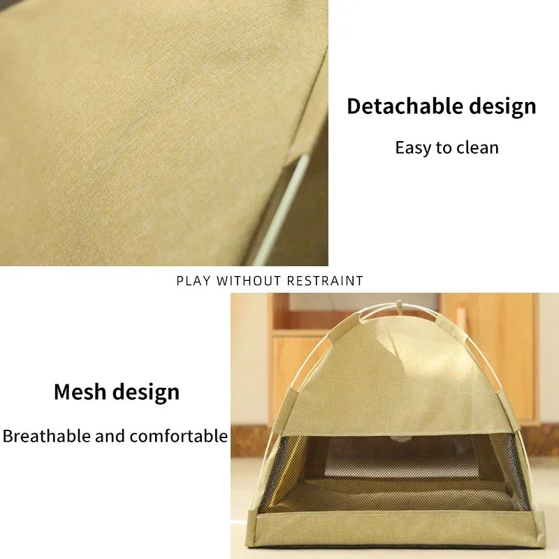 Dome Tent Bed for Cats & Small Dogs