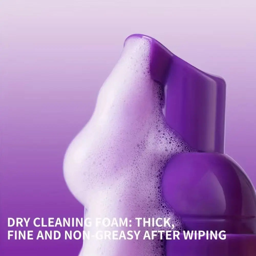 QIFENGHE Pet Dry Shampoo Foam, 65 ml