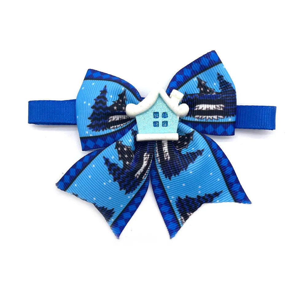 Christmas Pet Bow Tie Assortment, 50 or 100 Pieces