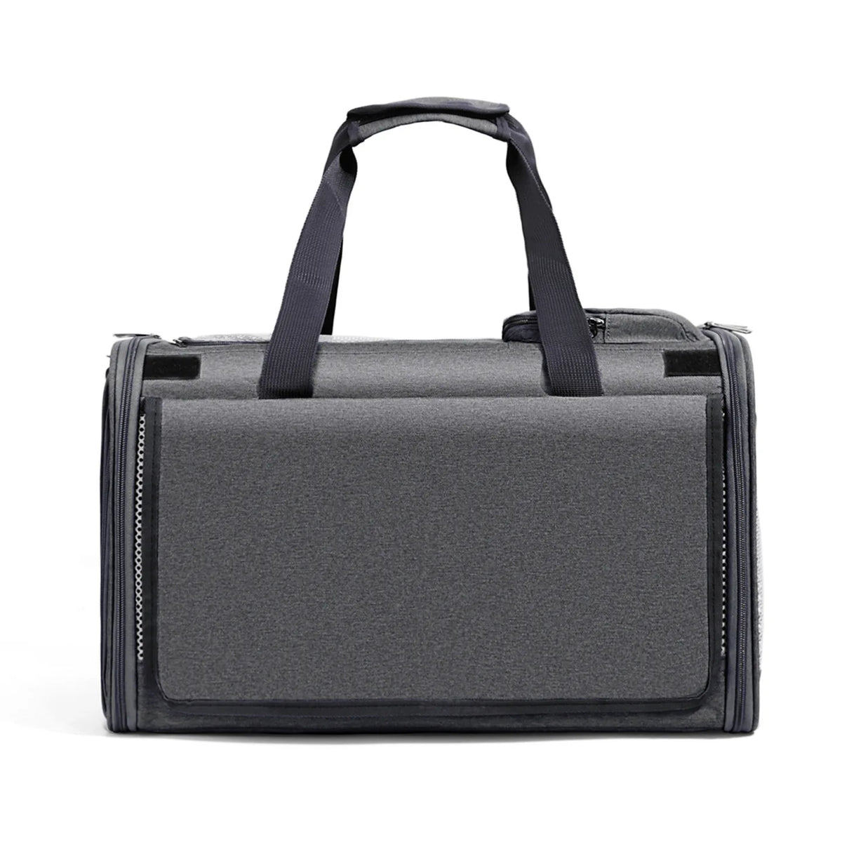 Foldable Mesh Pet Carrier with Front & Top Access