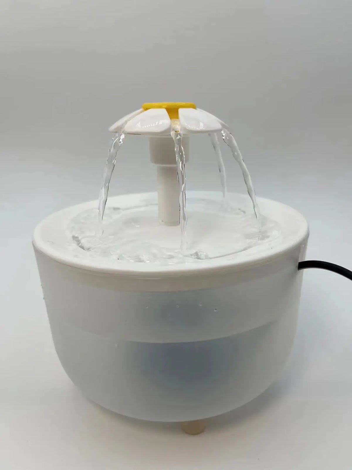 1.2L Compact Pet Water Fountain, Lotus & Spout Styles
