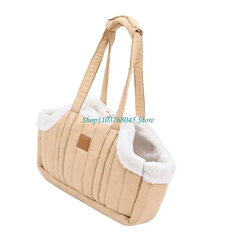 Soft Plush Pet Carrier Shoulder Bag